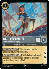 Captain Amelia - Commander of the Legacy - 192/204 - Super Rare - Cold Foil