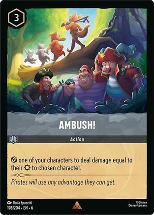 Ambush! - 198/204 - Rare - Cold Foil