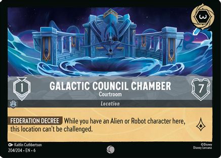 Galactic Council Chamber - Courtroom - 204/204 - Common - Cold Foil