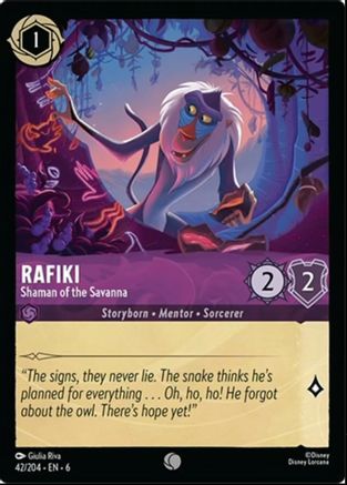 Rafiki - Shaman of the Savanna - 42/204 - Common