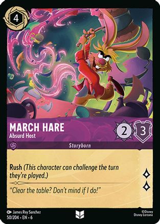 March Hare - Absurd Host - 50/204 - Uncommon - Cold Foil