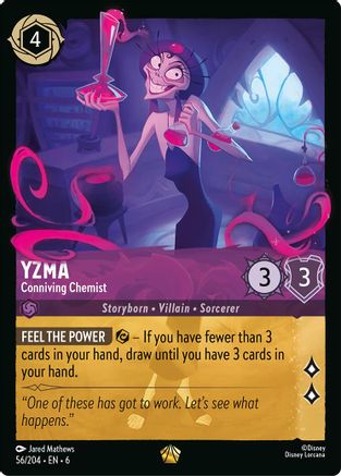 Yzma - Conniving Chemist - 56/204 - Legendary