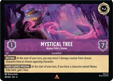 Mystical Tree - Mama Odies Home - 69/204 - Rare - Cold Foil