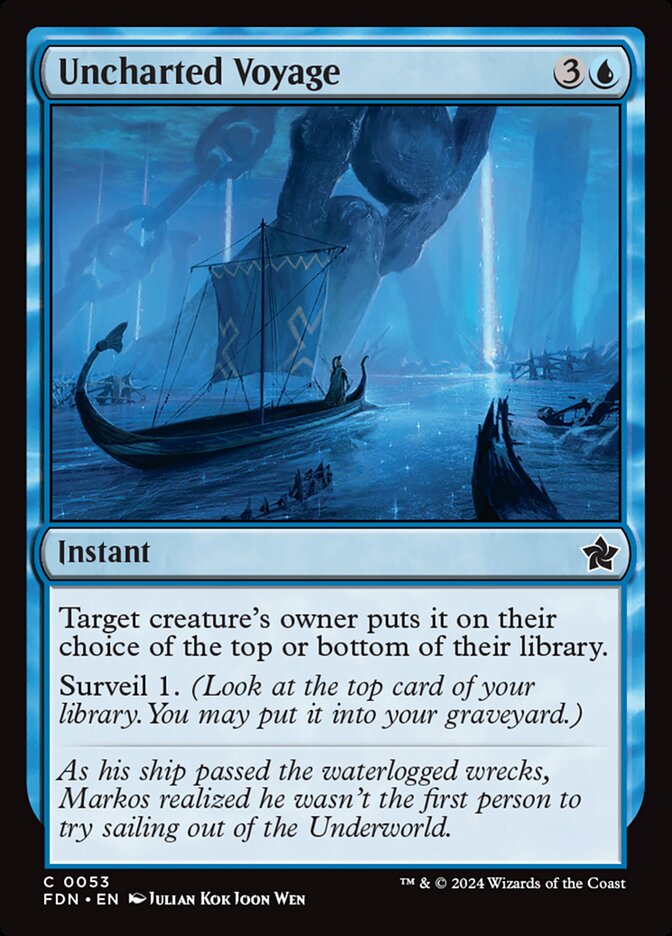 Uncharted Voyage - Foil