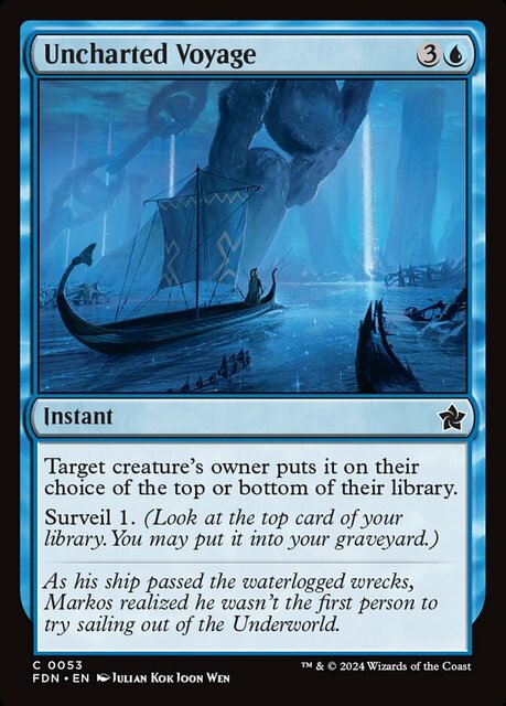 Uncharted Voyage - Foil