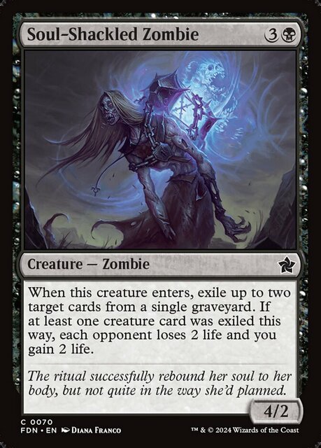 Soul-Shackled Zombie - Foil