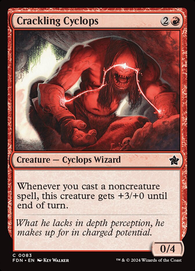 Crackling Cyclops - Foil