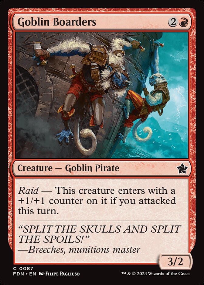 Goblin Boarders - Foil