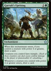 Garruk's Uprising - Foil