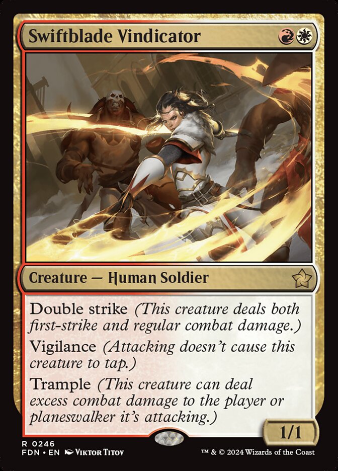 Swiftblade Vindicator - Foil