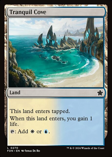 Tranquil Cove - Foil