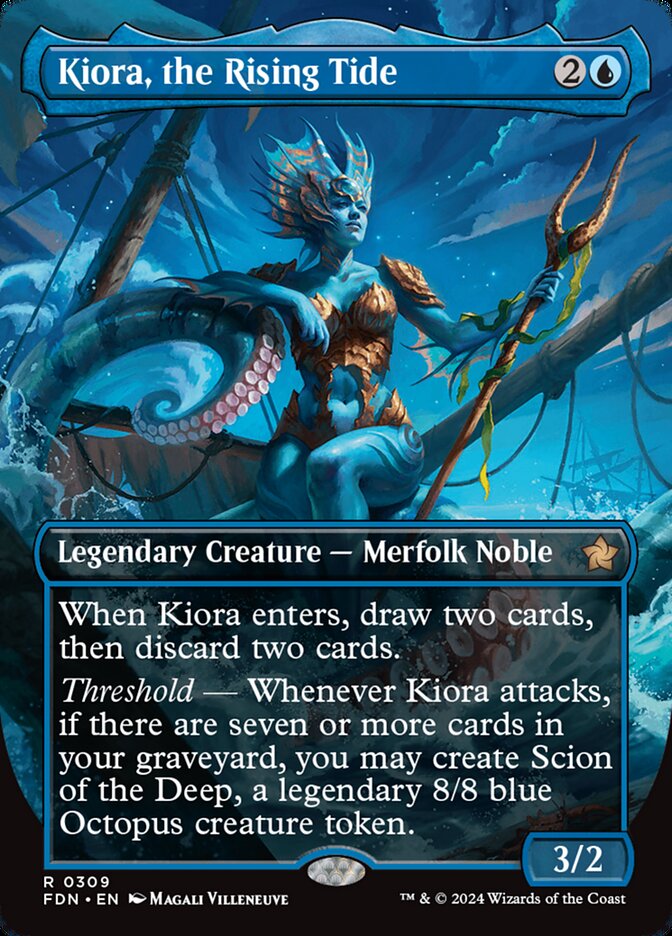 Kiora, the Rising Tide - Borderless