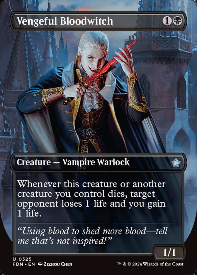 Vengeful Bloodwitch - Foil - Borderless