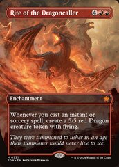 Rite of the Dragoncaller (0331) (Borderless) - Foil