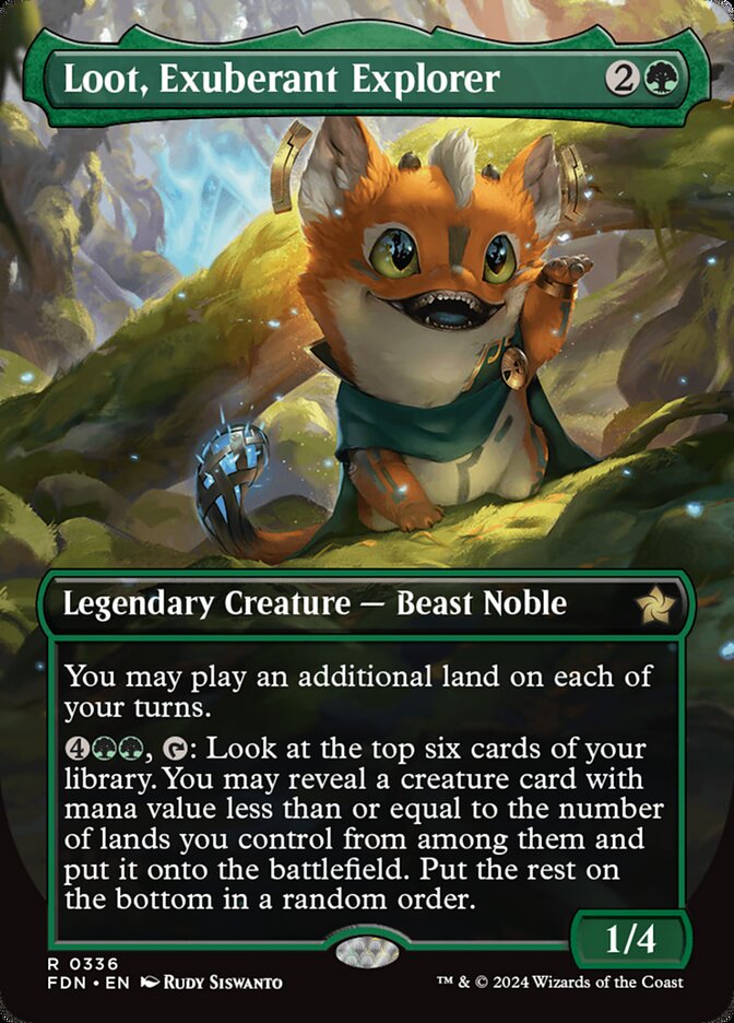 Loot, Exuberant Explorer - Foil - Borderless