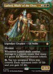 Lathril, Blade of the Elves - Foil - Borderless