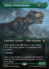 Ghalta, Primal Hunger (0397) (Borderless) - Mana Foil