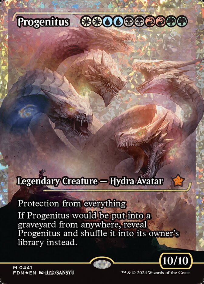 Progenitus - Foil - Showcase - Fracture Foil