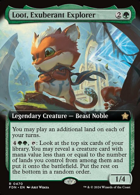 Loot, Exuberant Explorer - Extended Art