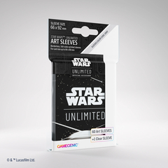 Star Wars Unlimited Art Sleeves - Card Back White