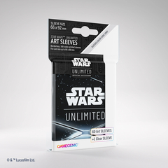 Star Wars Unlimited Art Sleeves - Card Back Black