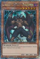 Destiny HERO - Malicious - RA03-EN001 - Quarter Century Secret Rare - 1st Edition