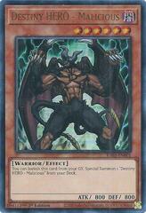 Destiny HERO - Malicious - RA03-EN001 - Ultra Rare - 1st Edition