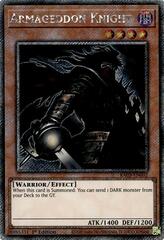 Armageddon Knight - RA03-EN002 - Platinum Secret Rare - 1st Edition