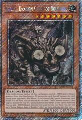 Redox, Dragon Ruler of Boulders - RA03-EN008 - Platinum Secret Rare - 1st Edition