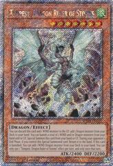 Tempest, Dragon Ruler of Storms - RA03-EN011 - Platinum Secret Rare - 1st Edition