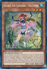 Secret Six Samurai - Hatsume - RA03-EN016 - Secret Rare - 1st Edition