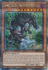 Danger! Bigfoot! - RA03-EN019 - Quarter Century Secret Rare - 1st Edition