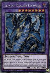 Thunder Dragon Colossus - RA03-EN036 - Platinum Secret Rare - 1st Edition