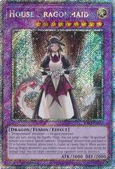 House Dragonmaid - RA03-EN037 - Platinum Secret Rare - 1st Edition