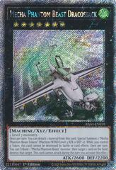 Mecha Phantom Beast Dracossack - RA03-EN039 - Platinum Secret Rare - 1st Edition