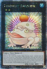 Toadally Awesome - RA03-EN040 - Quarter Century Secret Rare - 1st Edition