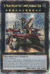 Superdreadnought Rail Cannon Juggernaut Liebe (Alternate Art) - RA03-EN041 - Quarter Century Secret Rare - 1st Edition