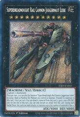 Superdreadnought Rail Cannon Juggernaut Liebe - RA03-EN041 - Secret Rare - 1st Edition