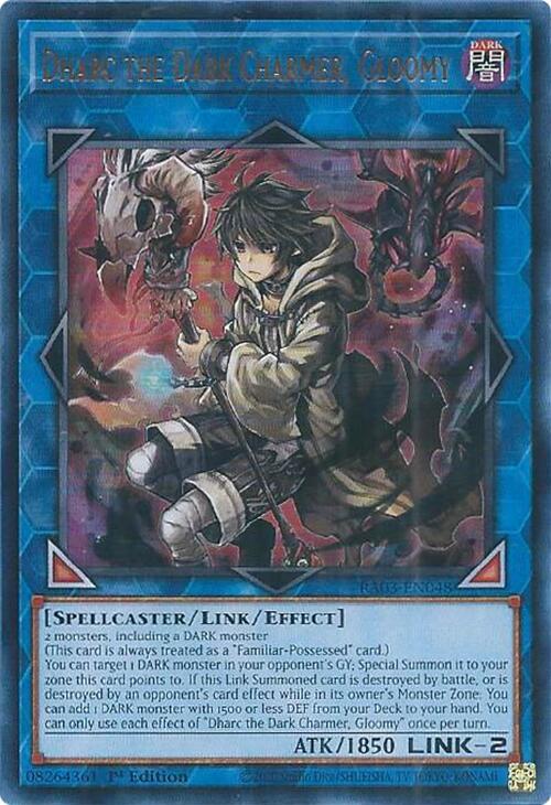 Dharc the Dark Charmer, Gloomy - RA03-EN048 - Ultra Rare - 1st Edition