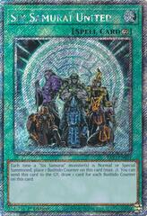 Six Samurai United - RA03-EN054 - Platinum Secret Rare - 1st Edition