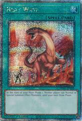 Heat Wave - RA03-EN058 - Quarter Century Secret Rare - 1st Edition