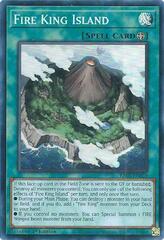 Fire King Island - RA03-EN059 - Super Rare - 1st Edition