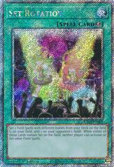 Set Rotation - RA03-EN065 - Platinum Secret Rare - 1st Edition