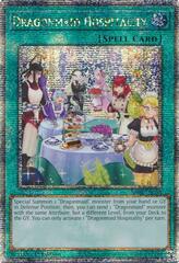 Dragonmaid Hospitality (Alternate Art) - RA03-EN068 - Quarter Century Secret Rare - 1st Edition