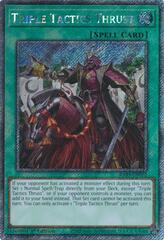 Triple Tactics Thrust - RA03-EN072 - Platinum Secret Rare - 1st Edition