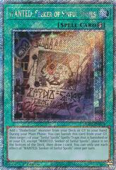 WANTED: Seeker of Sinful Spoils - RA03-EN074 - Platinum Secret Rare - 1st Edition