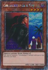 Gravekeeper's Spy - RA03-EN121 - Platinum Secret Rare - 1st Edition