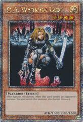 D.D. Warrior Lady - RA03-EN129 - Quarter Century Secret Rare - 1st Edition