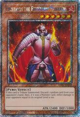 Thestalos the Firestorm Monarch - RA03-EN143 - Platinum Secret Rare - 1st Edition