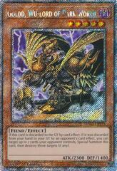 Goldd, Wu-Lord of Dark World - RA03-EN159 - Platinum Secret Rare - 1st Edition